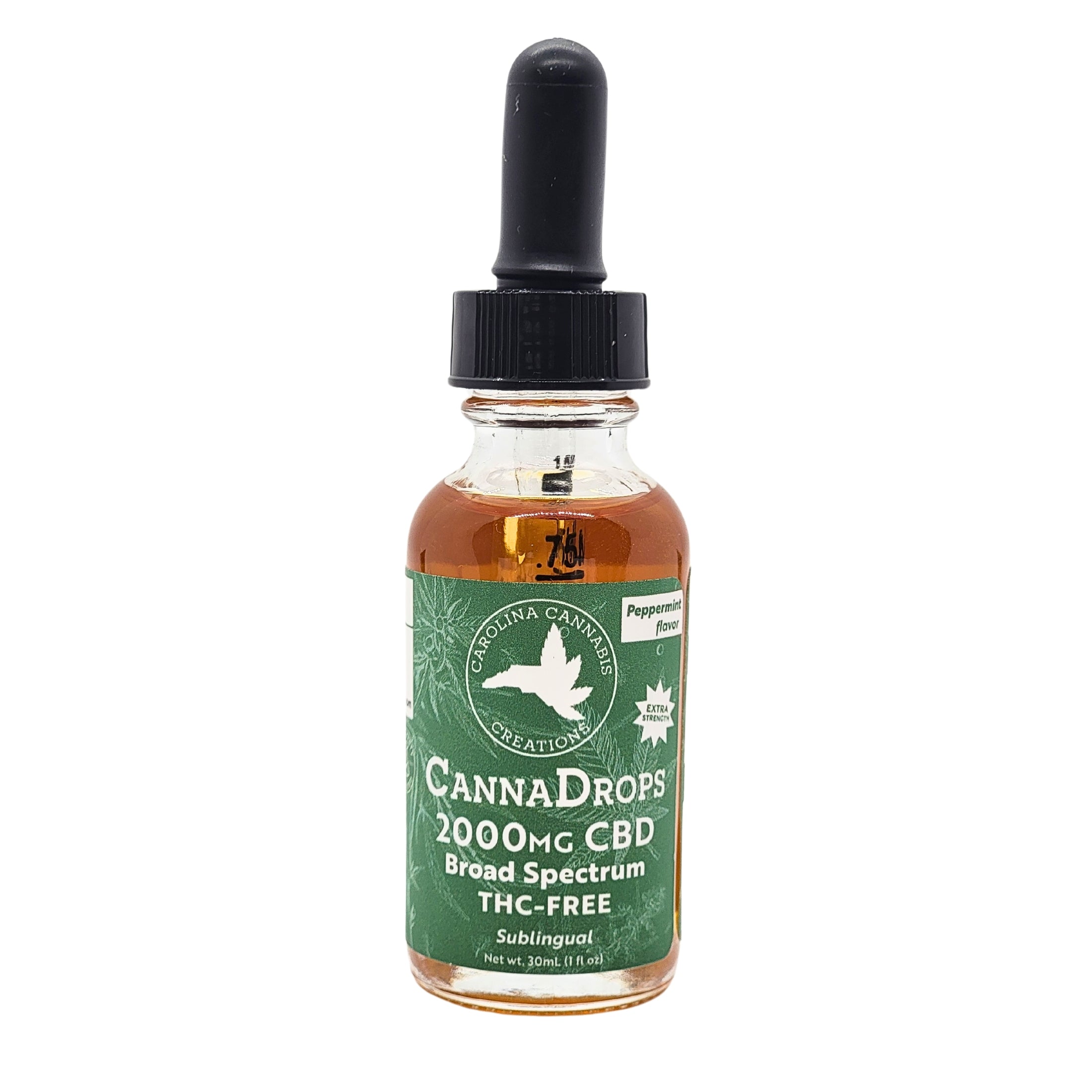 Broad Spectrum 2000mg CBD Oil 