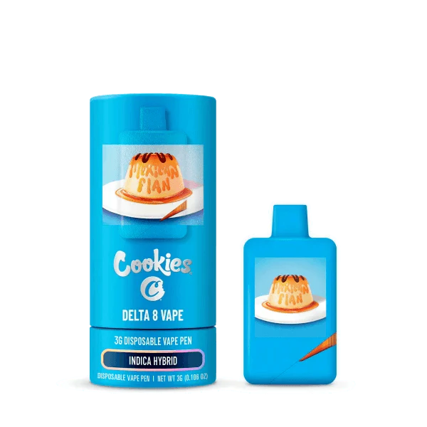 Cookies - Delta 8 Disposable Vape 3 Grams - Mexican Flan