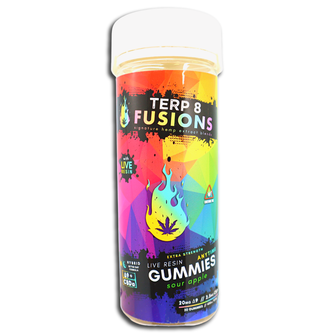 Delta-9 THC Live Resin ANYTIME Gummies - [20ct]