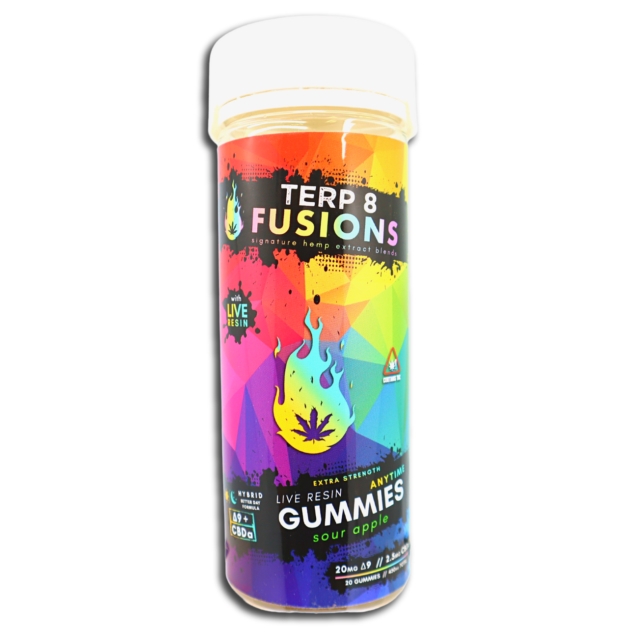 Delta-9 THC Live Resin ANYTIME Gummies - [20ct]