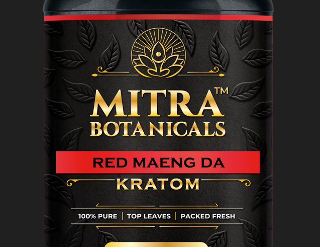 Mitra Botanicals Red Maeng Da – Kratom (1000 Grams Powder)
