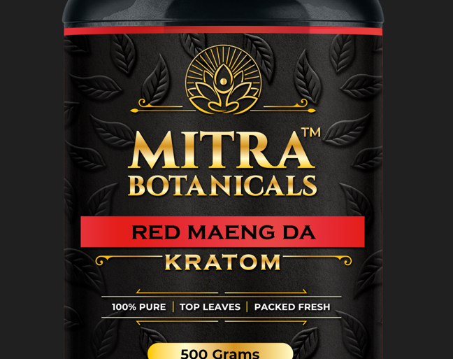 Mitra Botanicals Red Maeng Da – Kratom (500 Grams Powder)