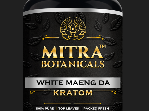 Mitra Botanicals White Maeng Da – Kratom (300 Capsules)
