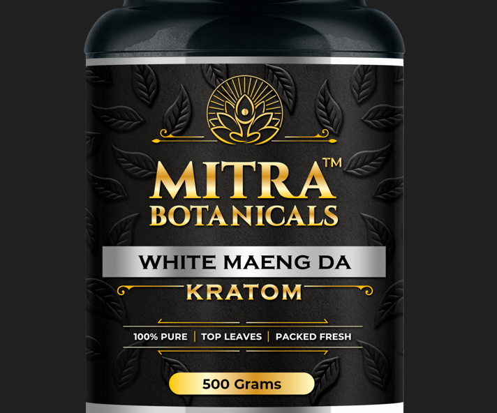Mitra Botanicals White Maeng Da – Kratom (500 Grams Powder)